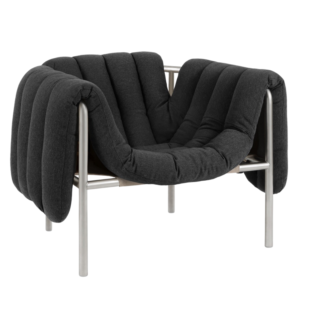 White puffy chair 2025