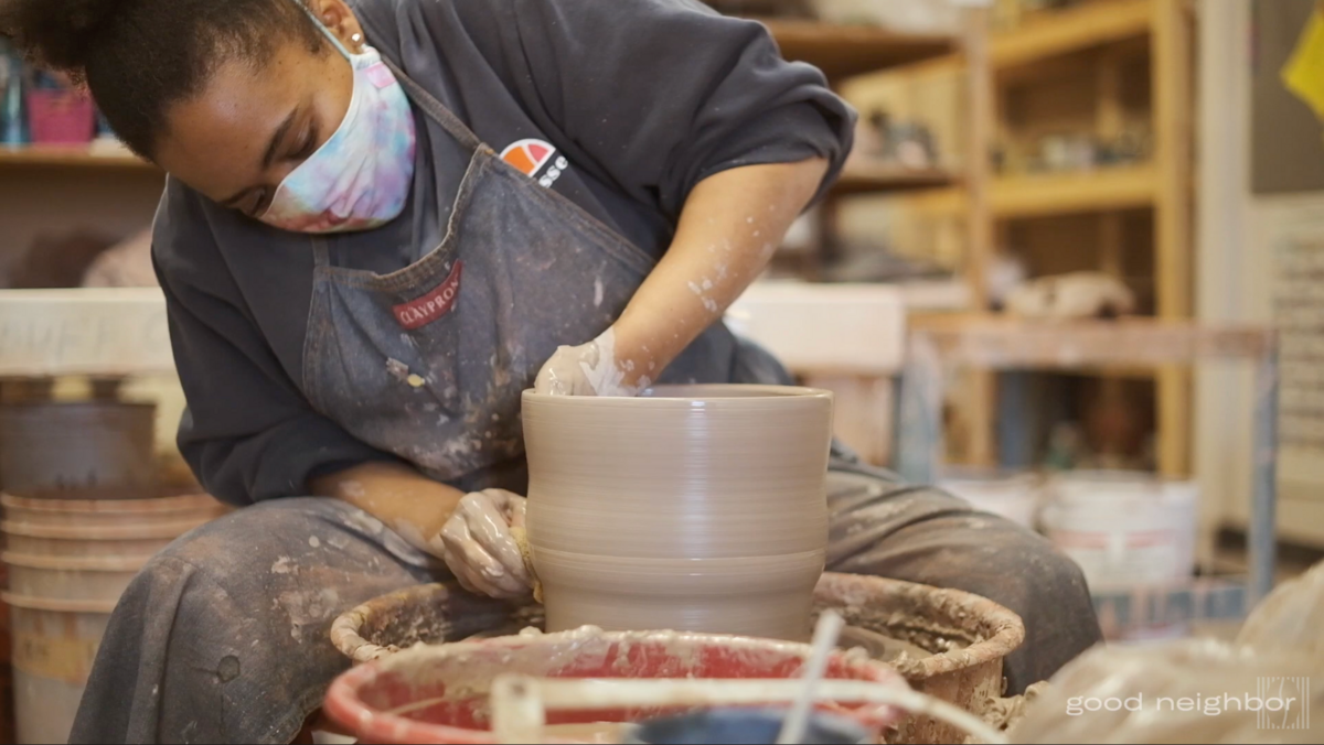a day with our neighbor | Whitney Simpkins, Personal Best Ceramics
