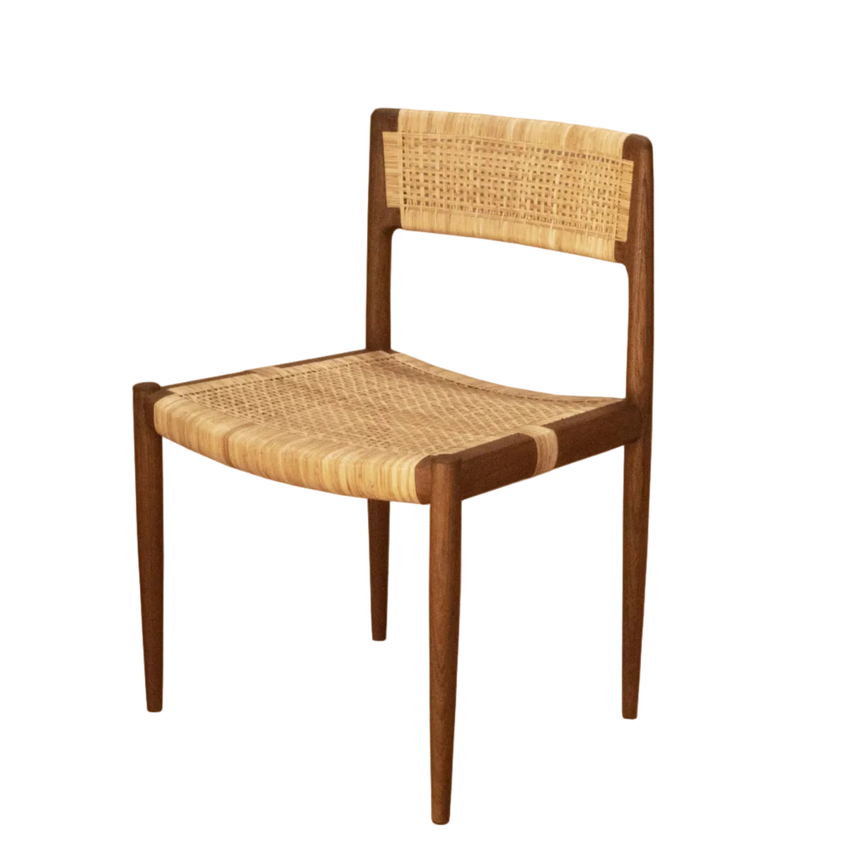 Tangāli Dining Chair (Armless) / Cane Seat