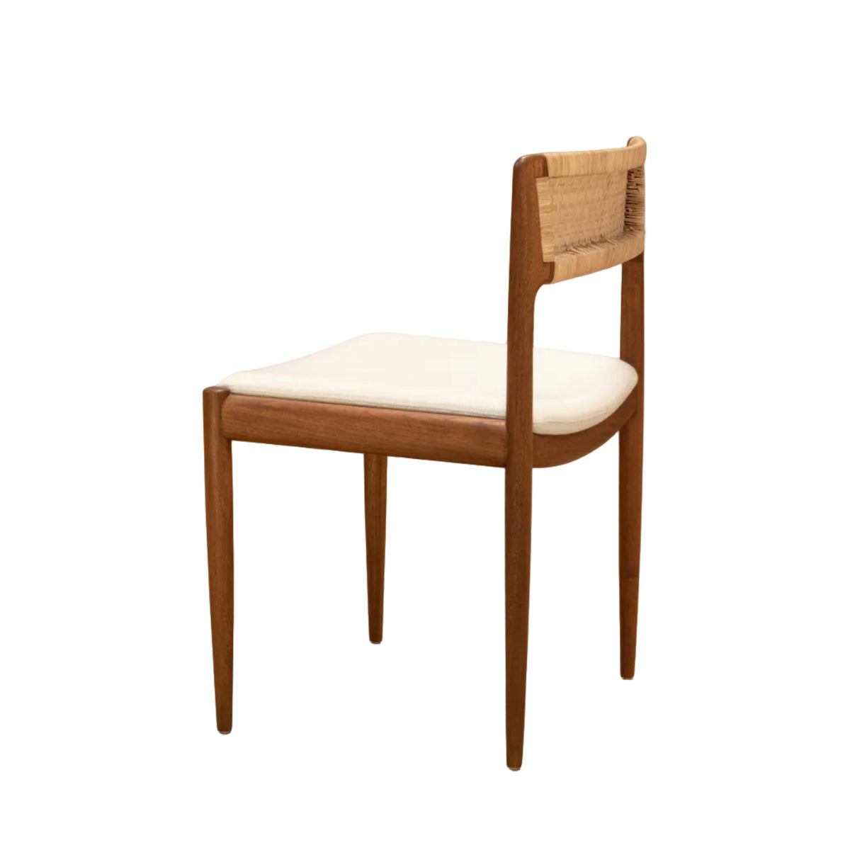 Tangāli Dining Chair (Armless) / Upholstered Seat