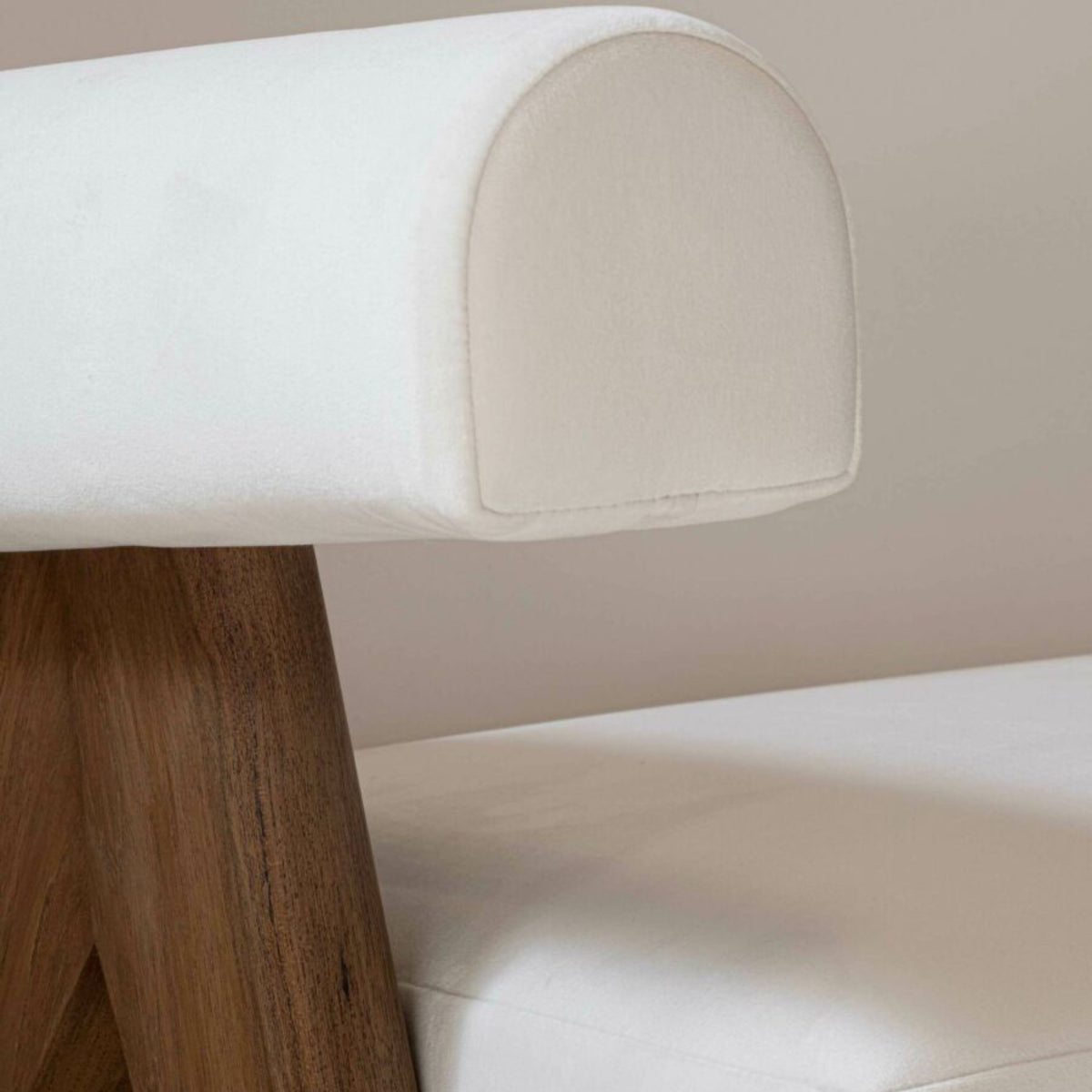 Upholstered Sofa, Velvet