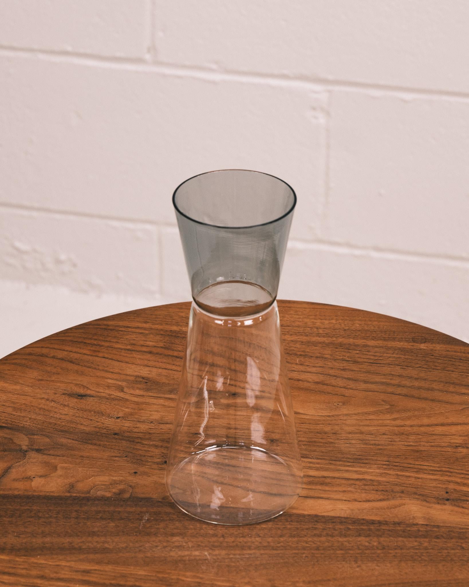 high rise clear and smoke pitcher 750ml