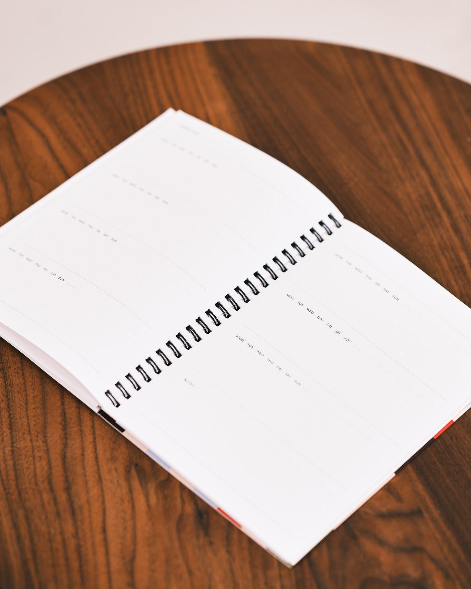 small arches daily weekly monthly planner