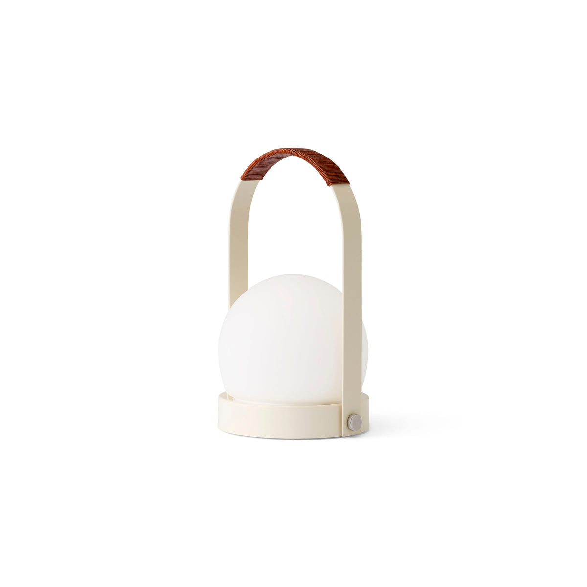 Carrie Portable Lamp, Leather Handle