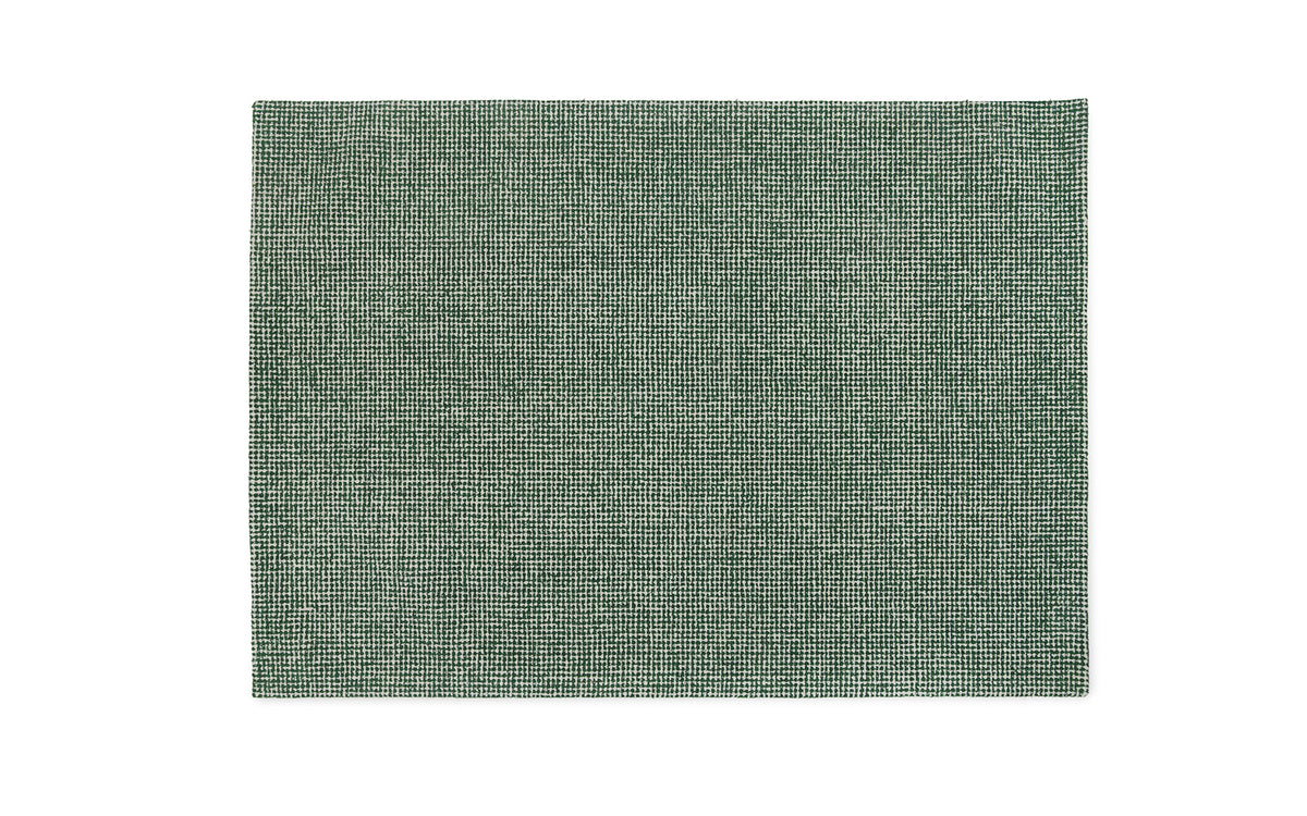 Flick Rug 170x240 cm Off White/Dark Green