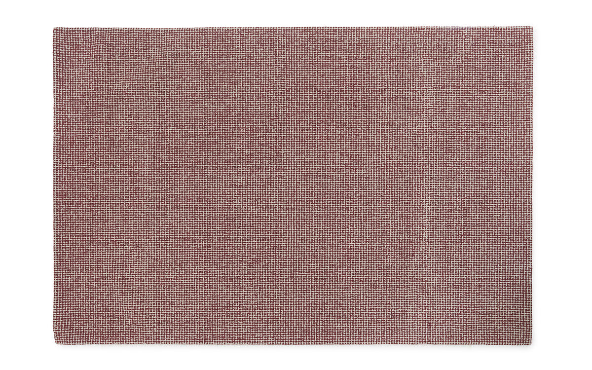 Flick Rug 200x300 cm Off White/Burgundy