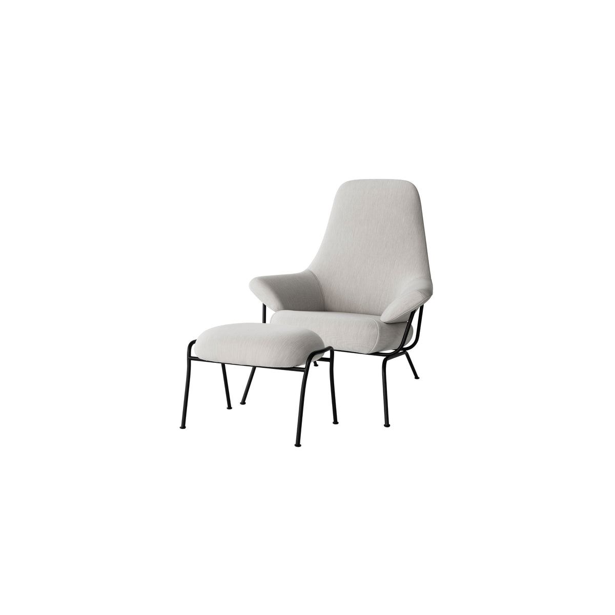 hai lounge chair + ottoman