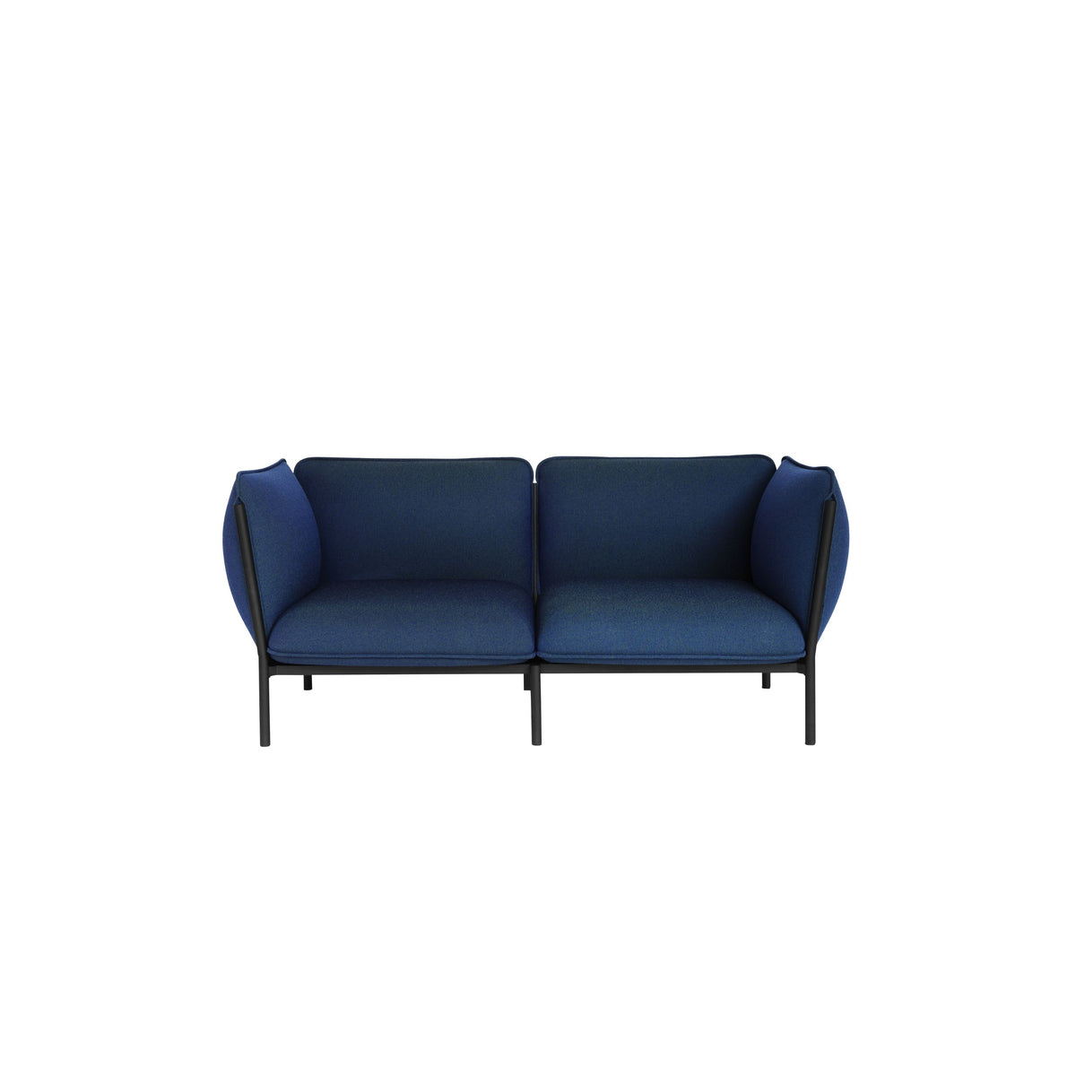 kumo 2-seater sofa with armrests