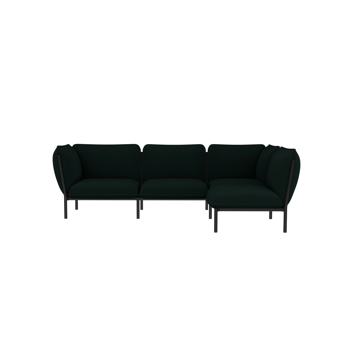 kumo corner sofa right with armrest