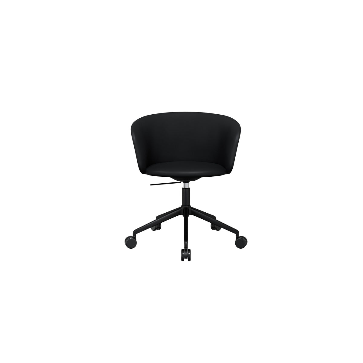 kendo swivel chair 5-star castors, jet black