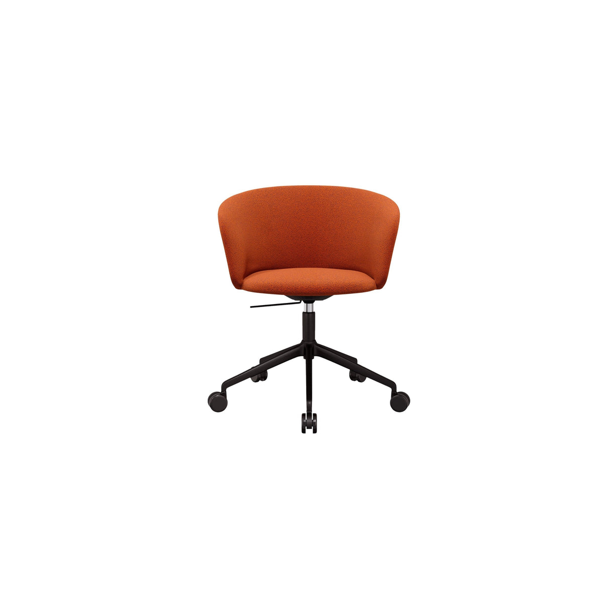 kendo swivel chair 5-star castors, jet black