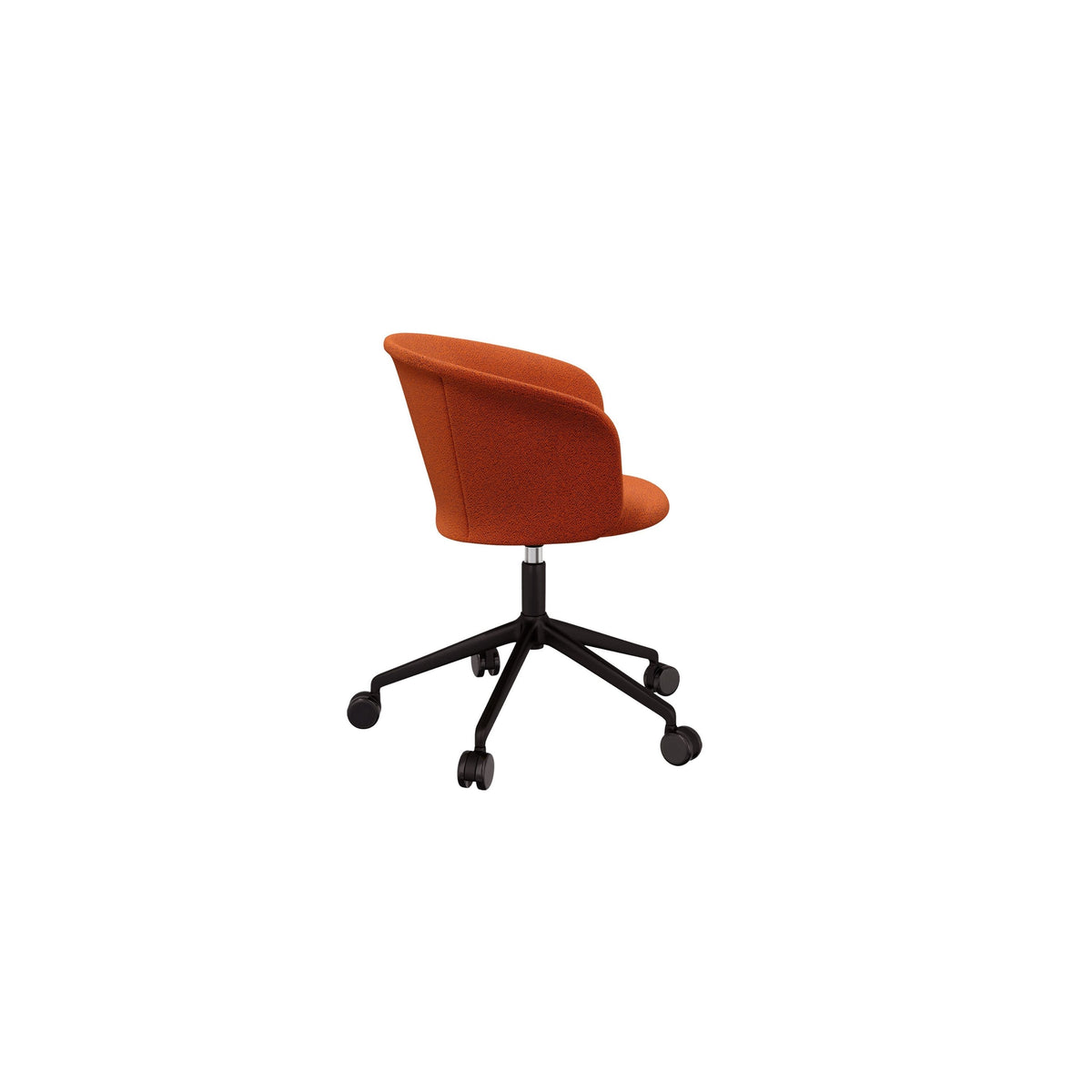 kendo swivel chair 5-star castors, jet black