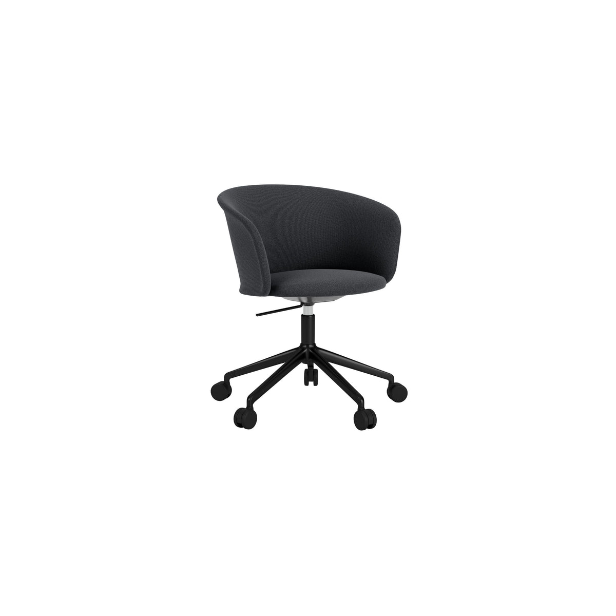 kendo swivel chair 5-star castors, jet black