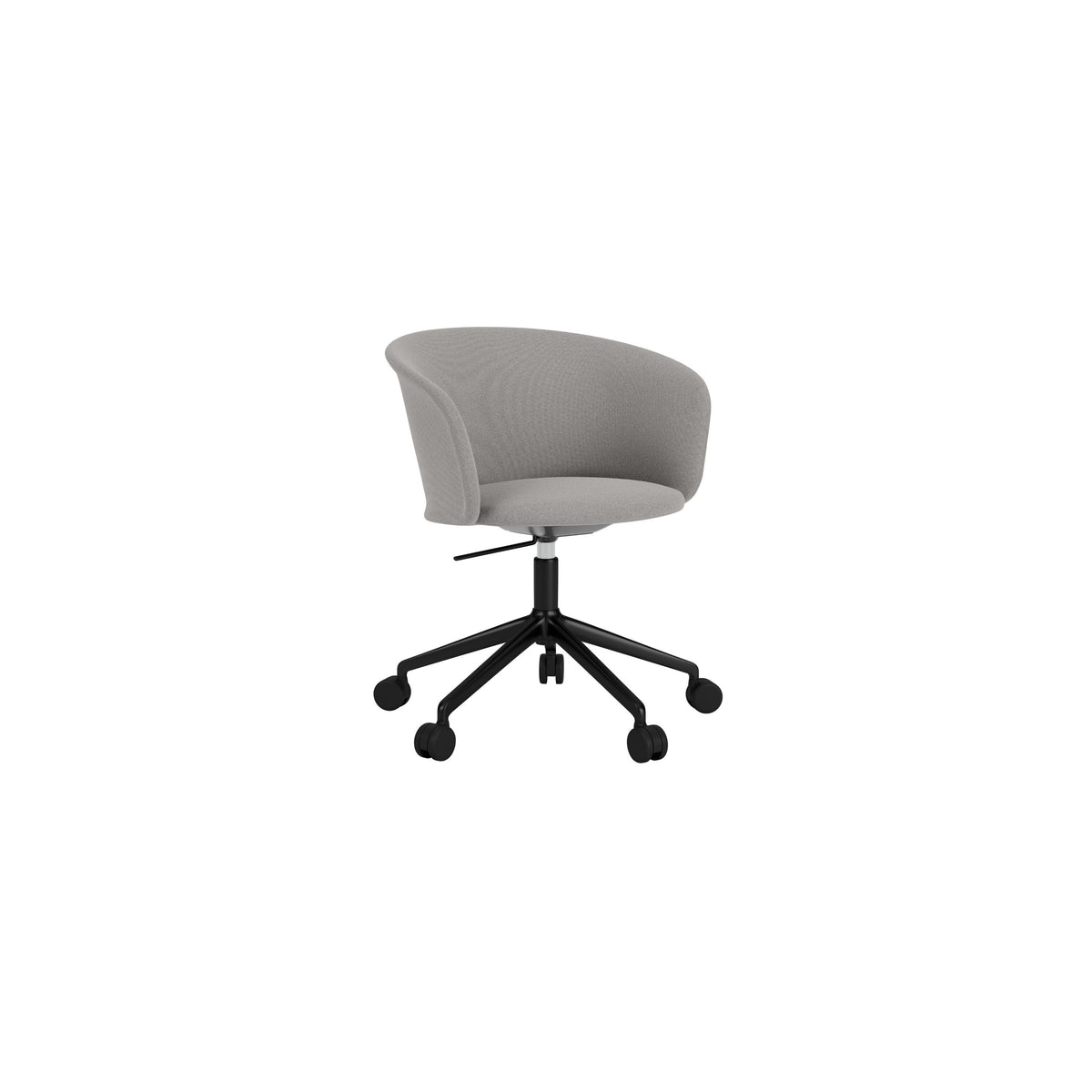 kendo swivel chair 5-star castors, jet black