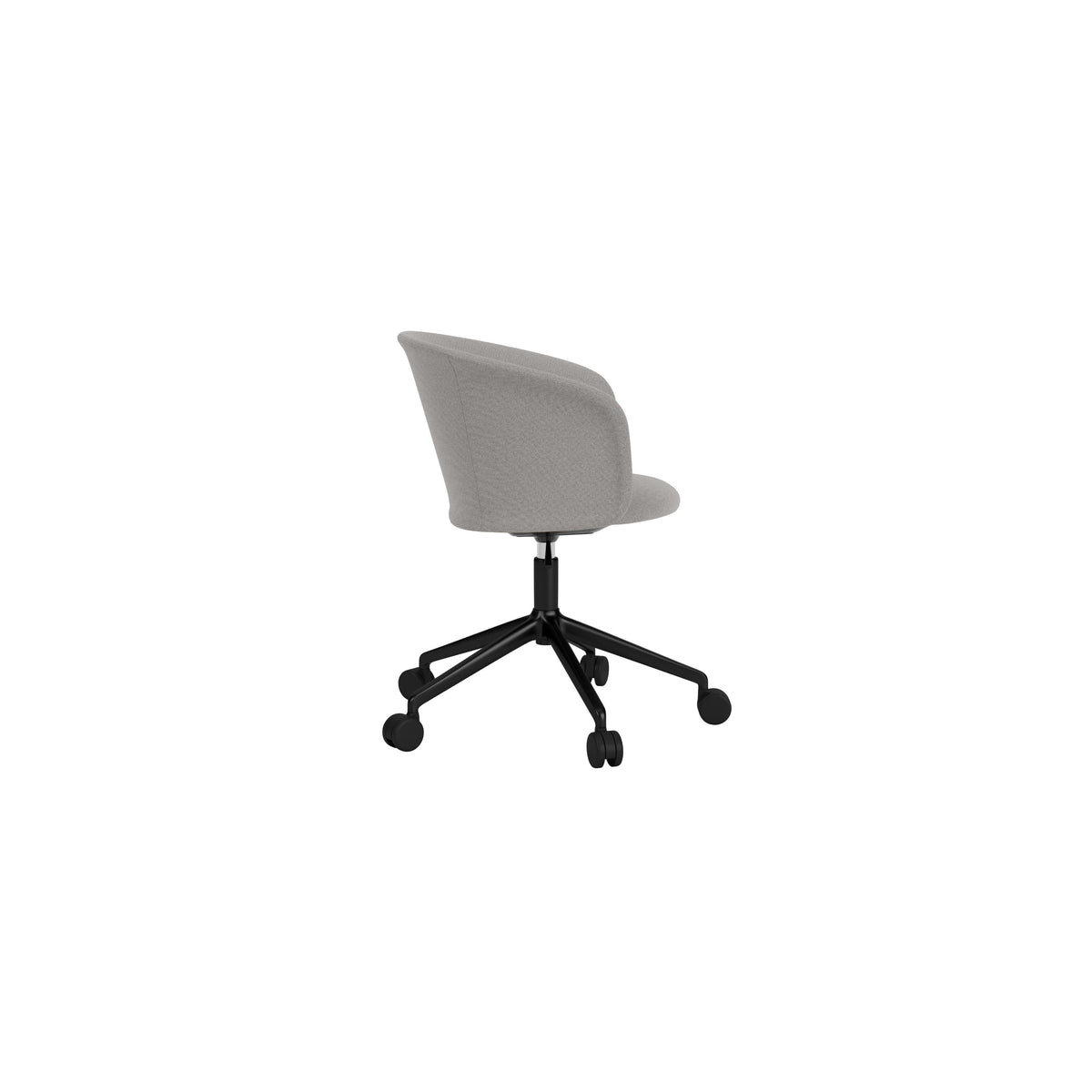 kendo swivel chair 5-star castors, jet black