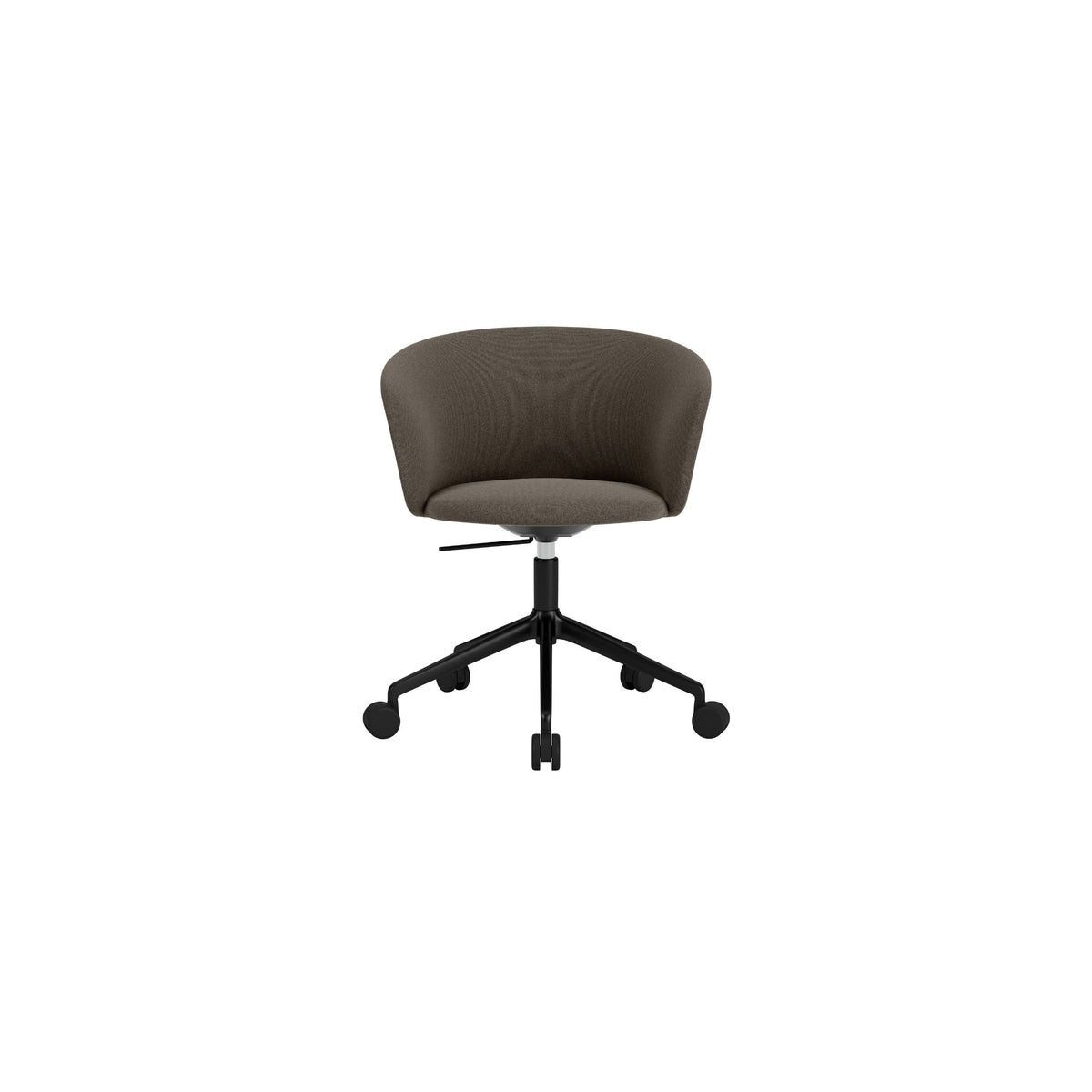 kendo swivel chair 5-star castors, jet black