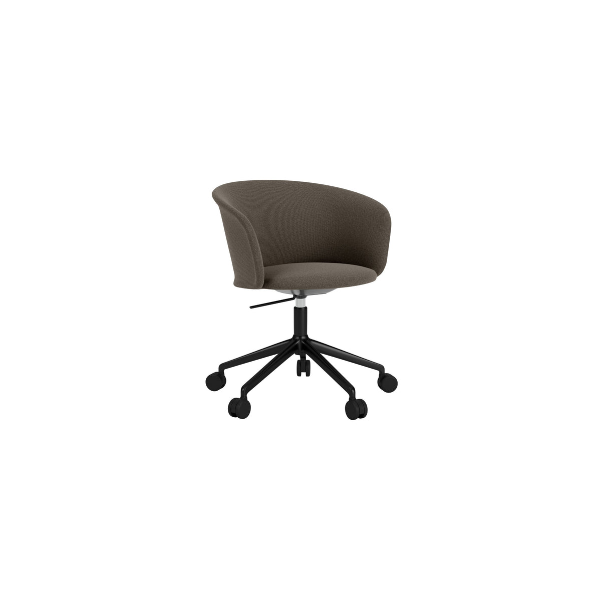 kendo swivel chair 5-star castors, jet black