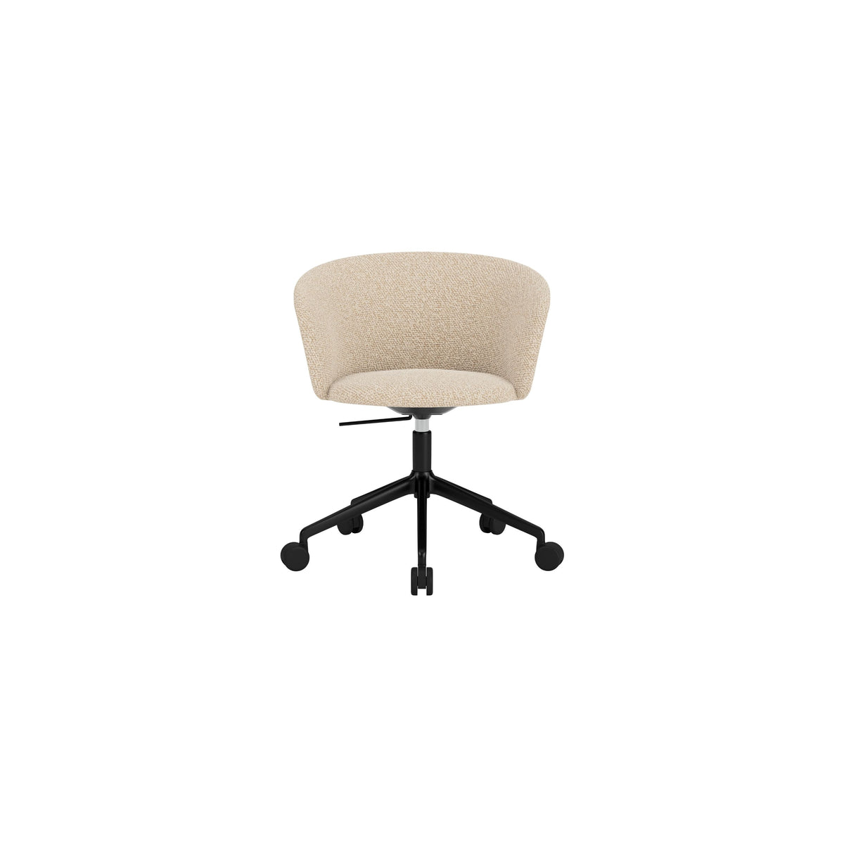 kendo swivel chair 5-star castors, jet black