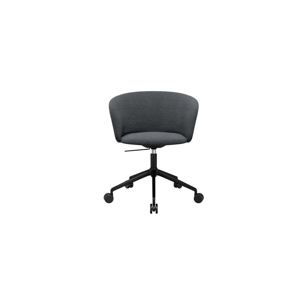 kendo swivel chair 5-star castors, jet black