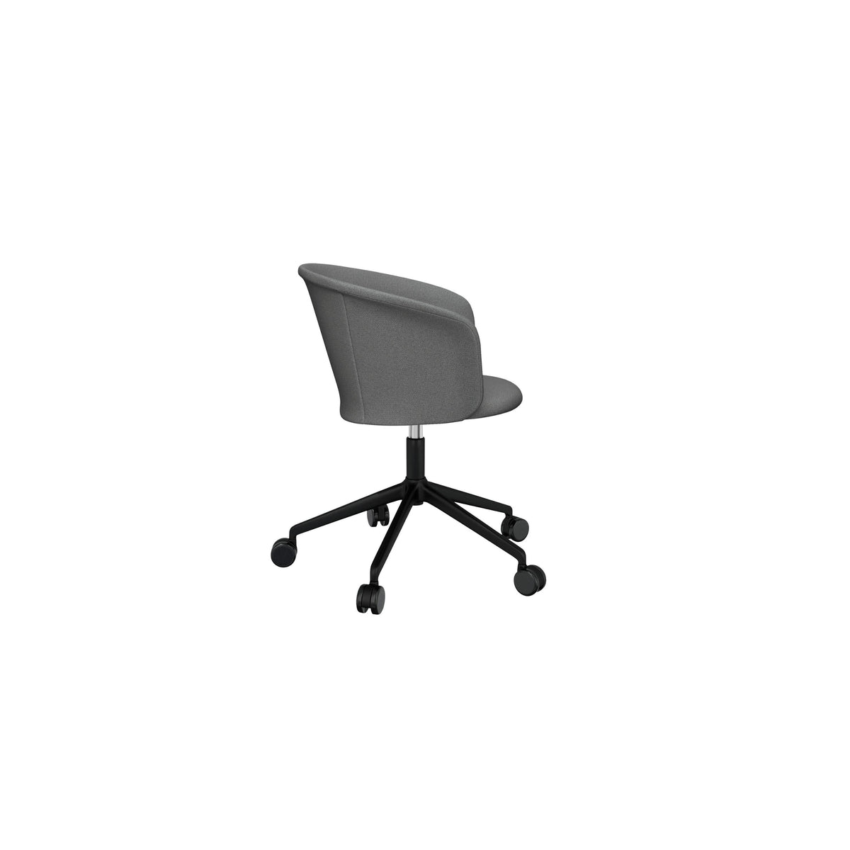 kendo swivel chair 5-star castors, jet black