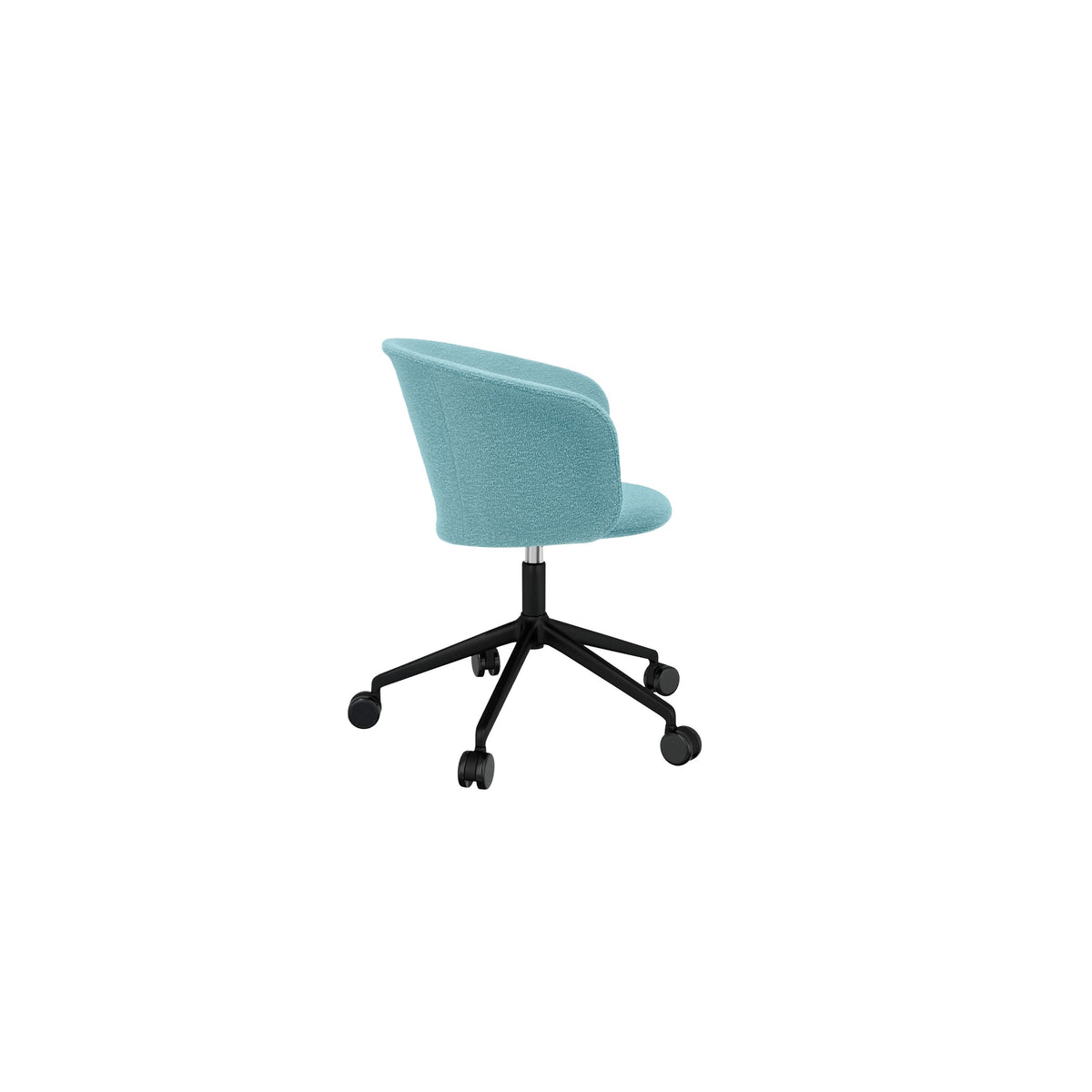 kendo swivel chair 5-star castors, jet black