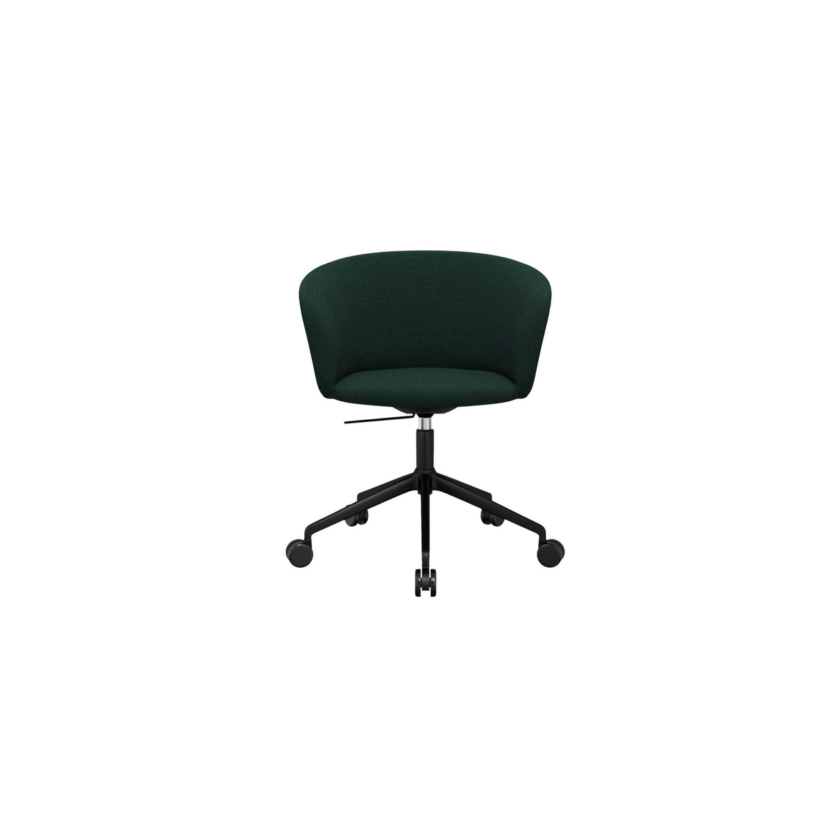 kendo swivel chair 5-star castors, jet black