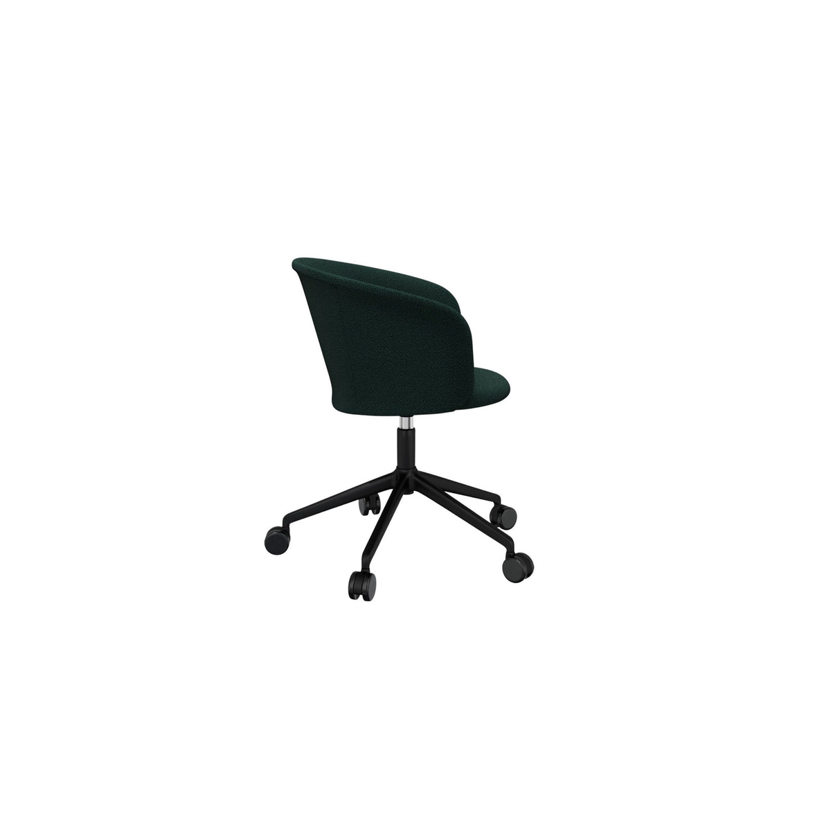 kendo swivel chair 5-star castors, jet black