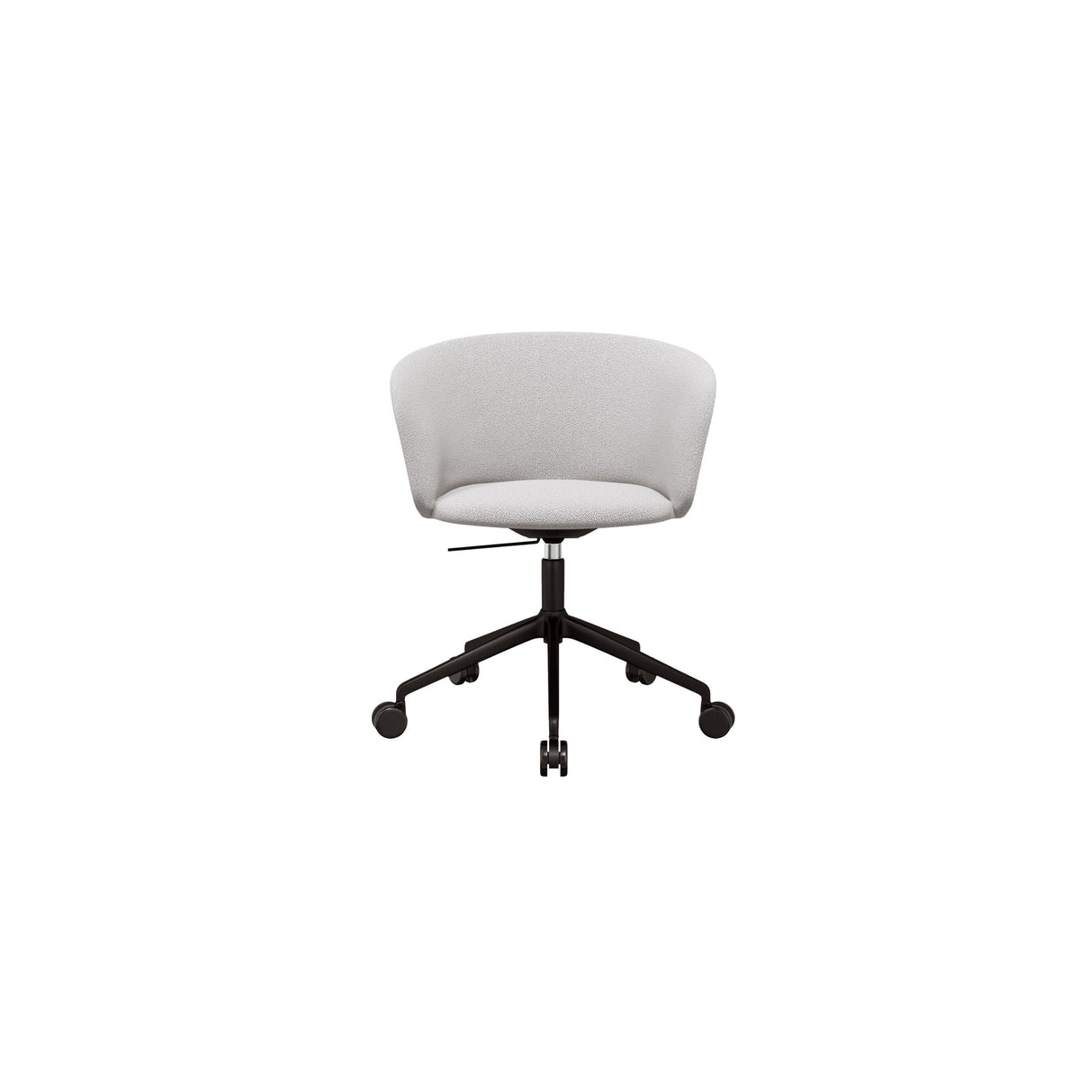 kendo swivel chair 5-star castors, jet black