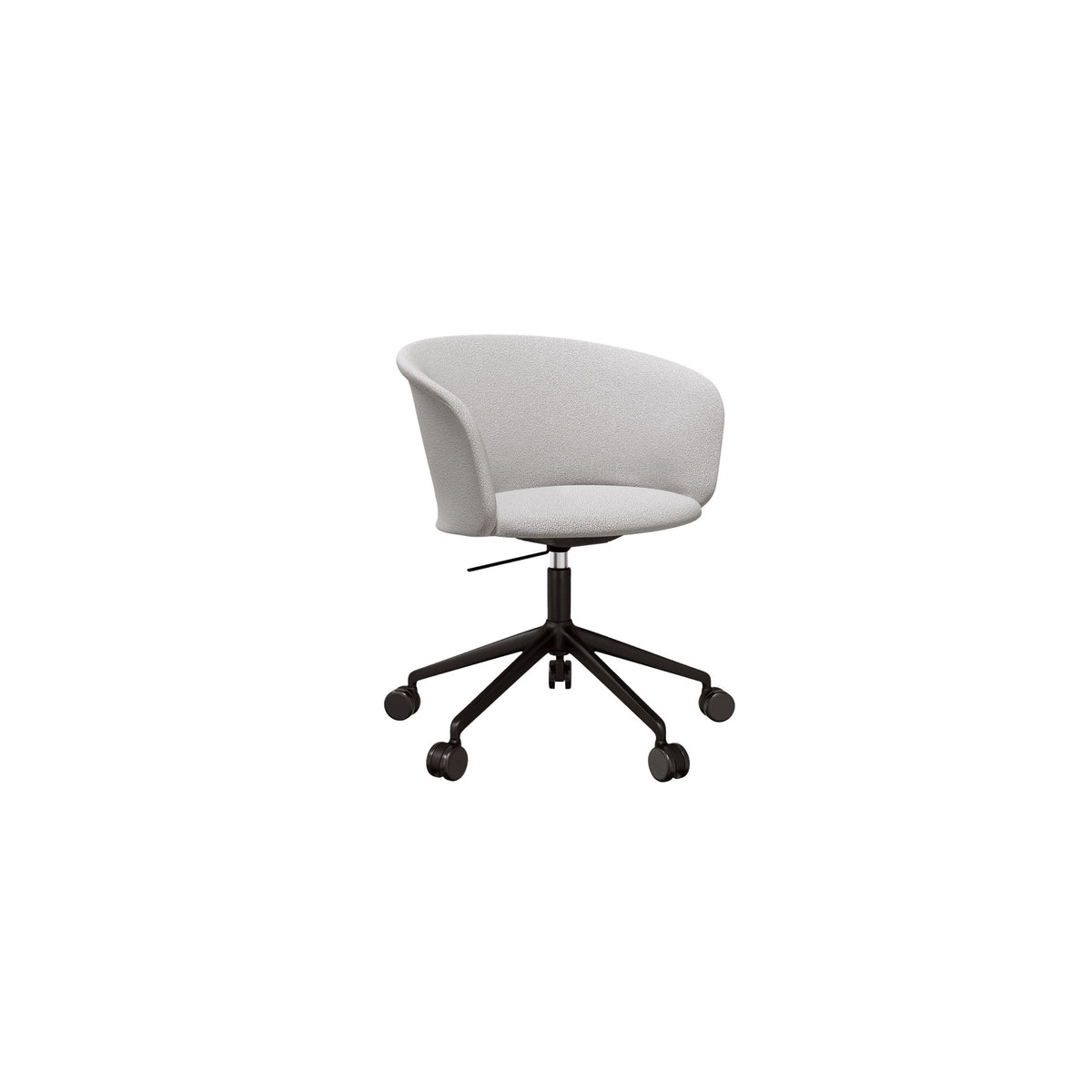 kendo swivel chair 5-star castors, jet black