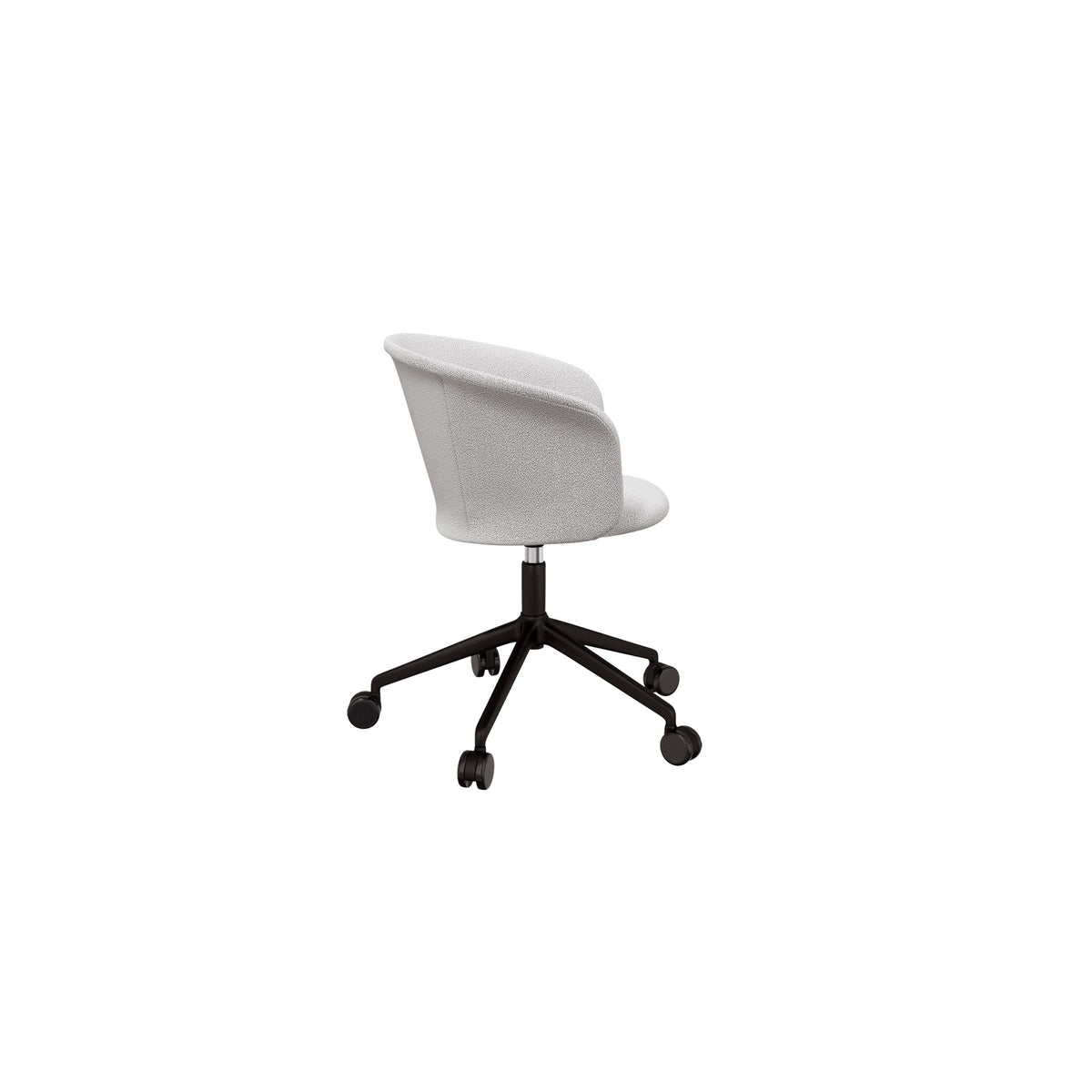 kendo swivel chair 5-star castors, jet black