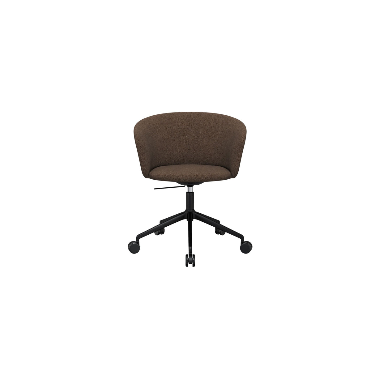 kendo swivel chair 5-star castors, jet black