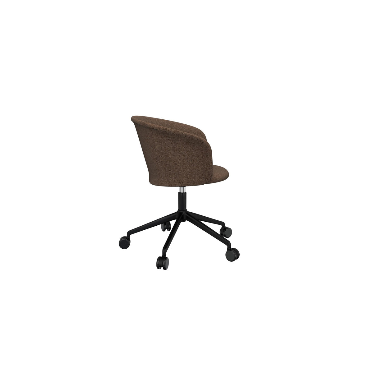 kendo swivel chair 5-star castors, jet black
