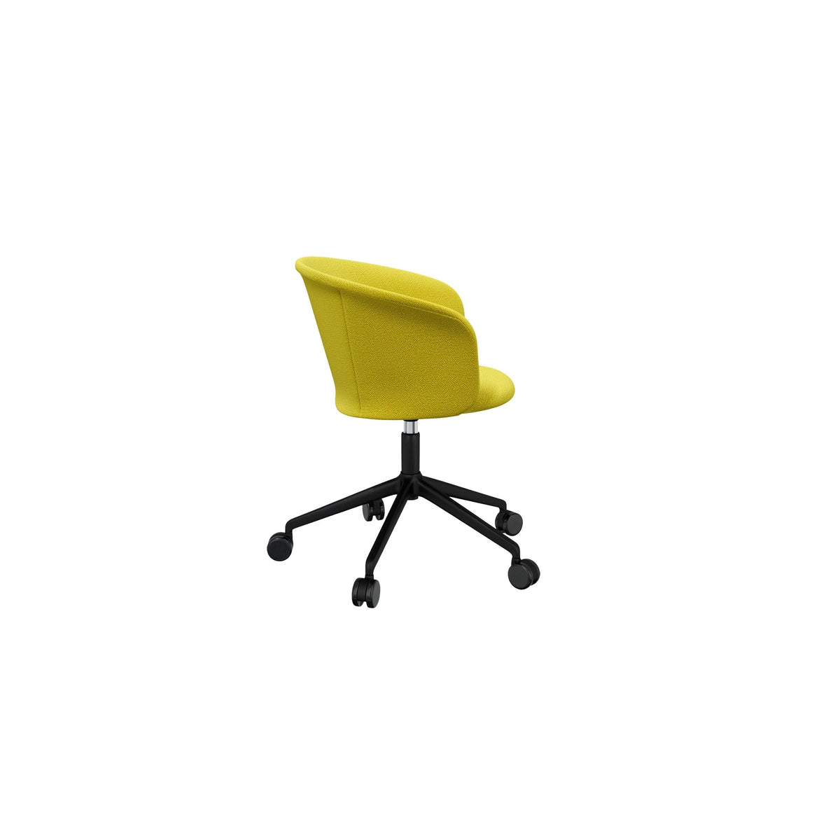 kendo swivel chair 5-star castors, jet black
