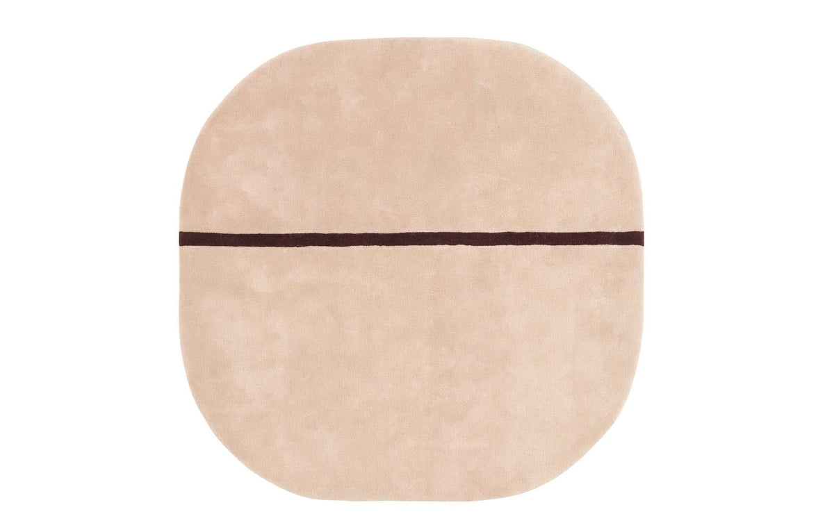 Oona Rug 140x140 Rose