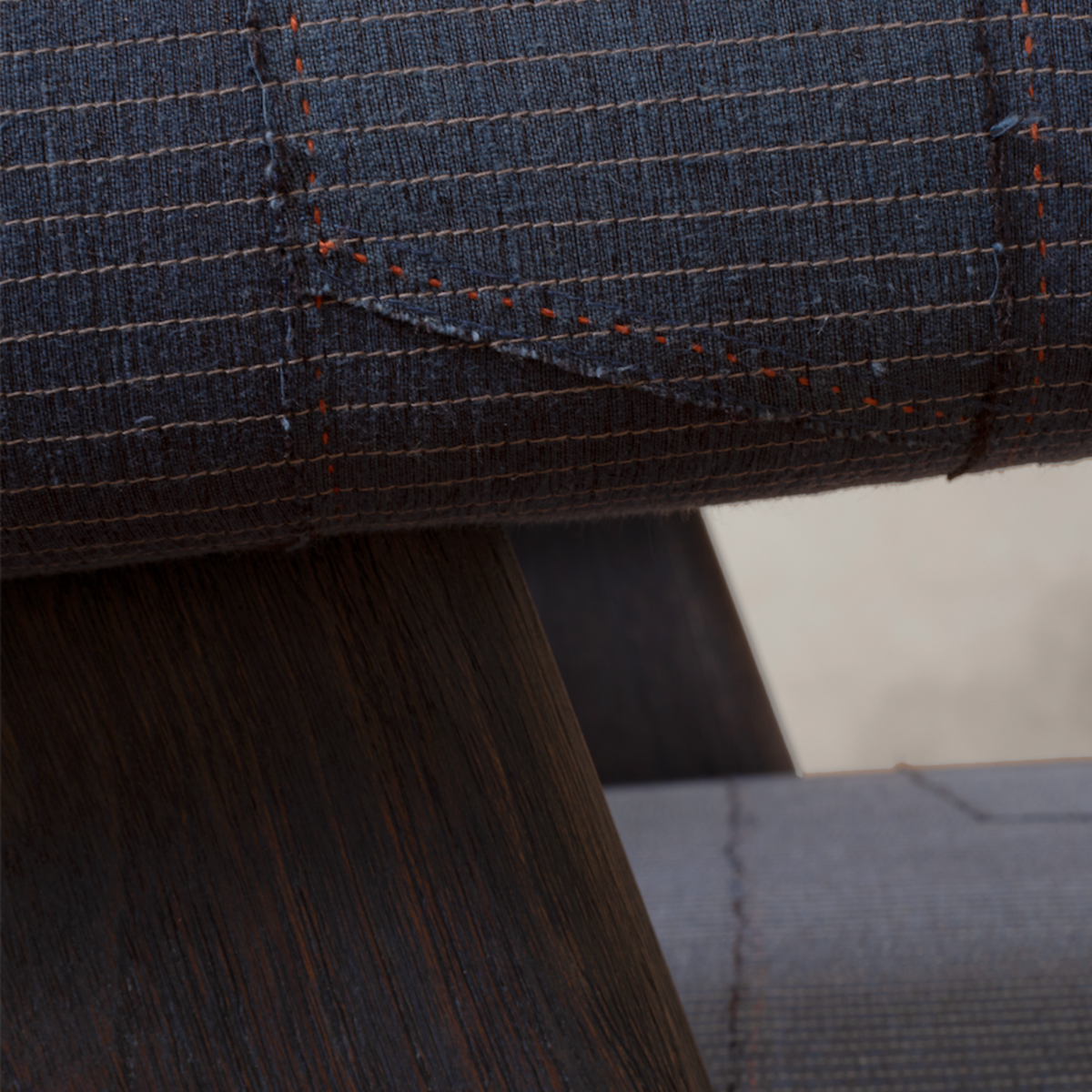Upholstered Easy Armchair, KeSa Ink