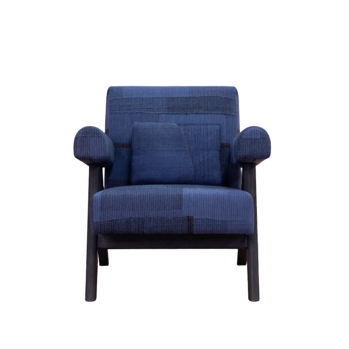 Upholstered Easy Armchair, KeSa Cobalt