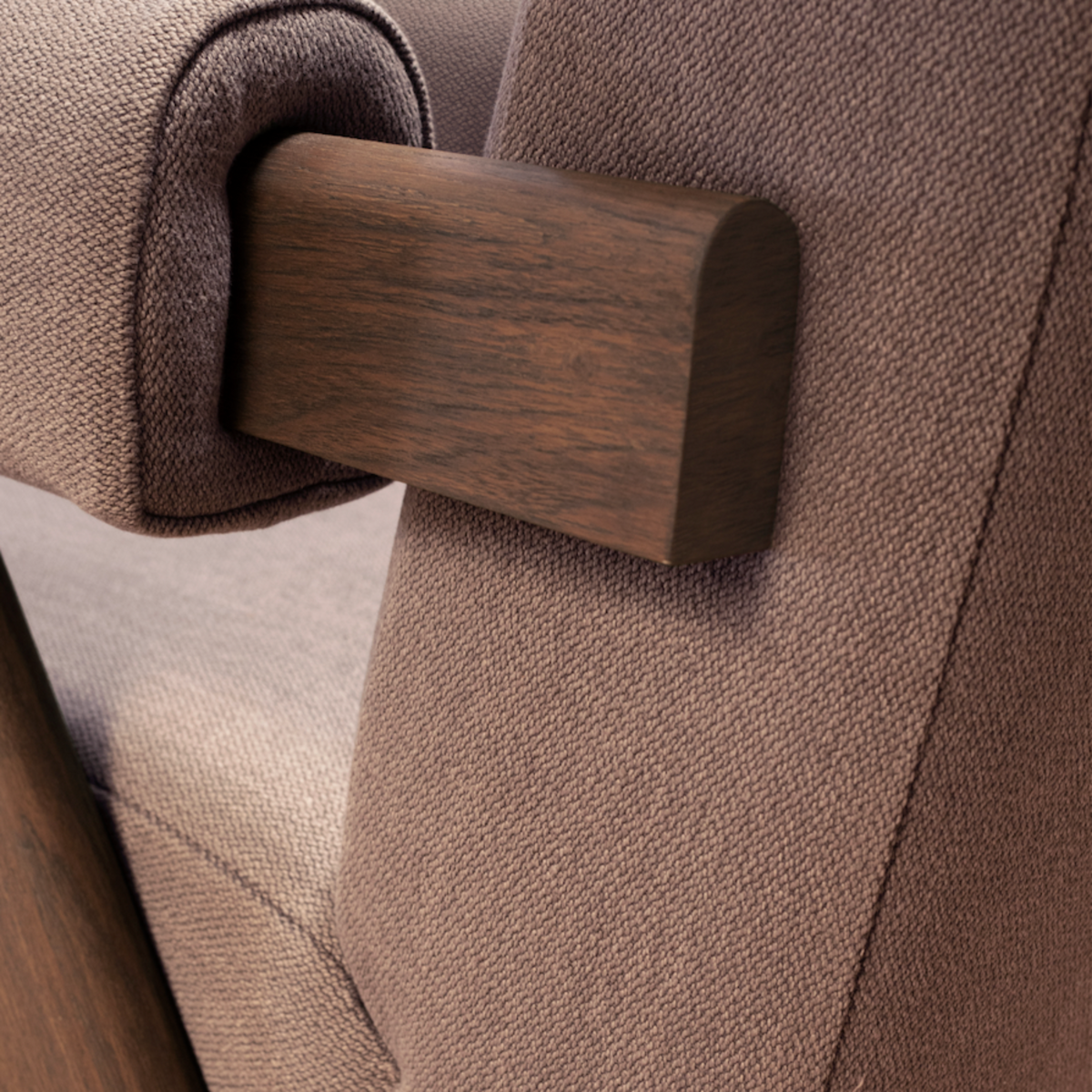 Upholstered Easy Armchair, Zanav Upholstery