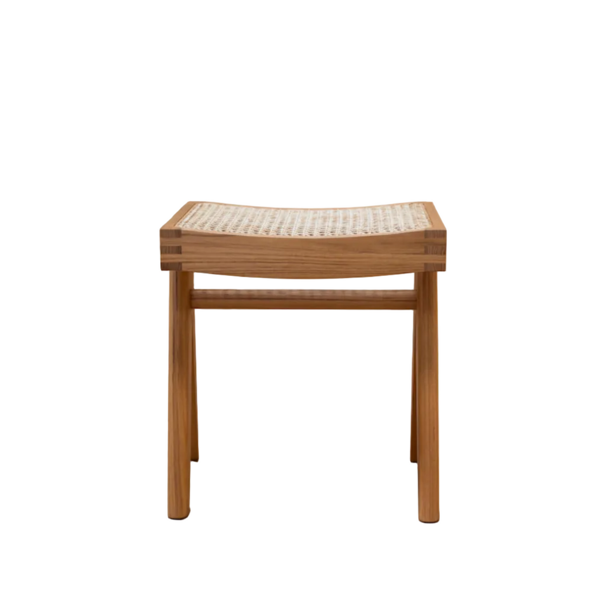 Low Cane Stool