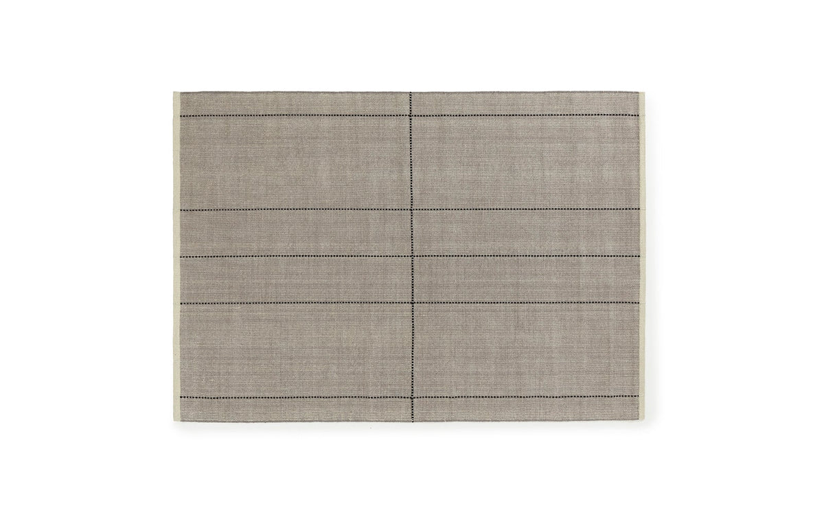 Seam Rug 170x240 cm Grey Tones