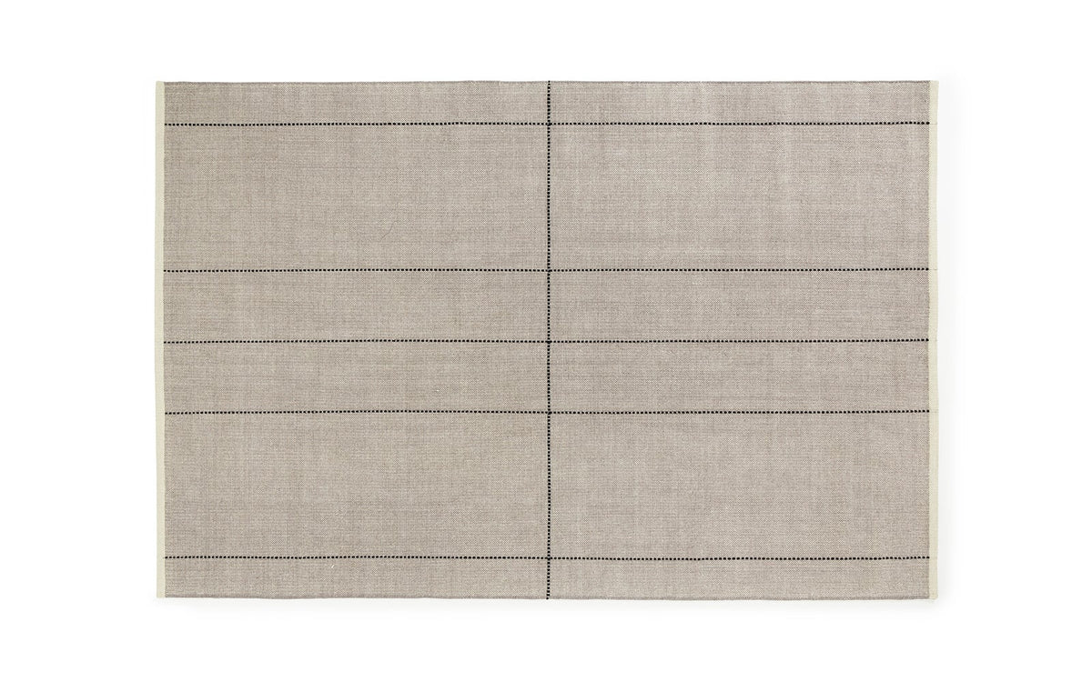 Seam Rug 200x300 cm Grey Tones