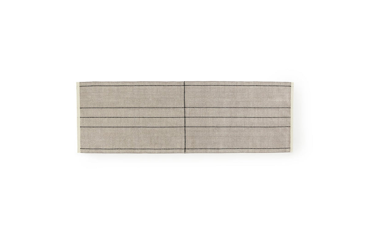 Seam Rug 80x250 cm Grey Tones