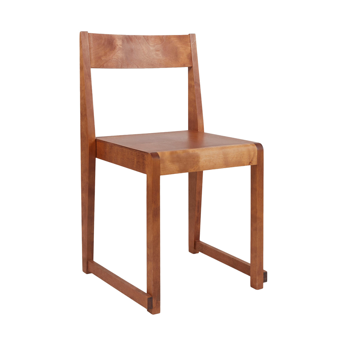 Warm Brown Birch Chair 01