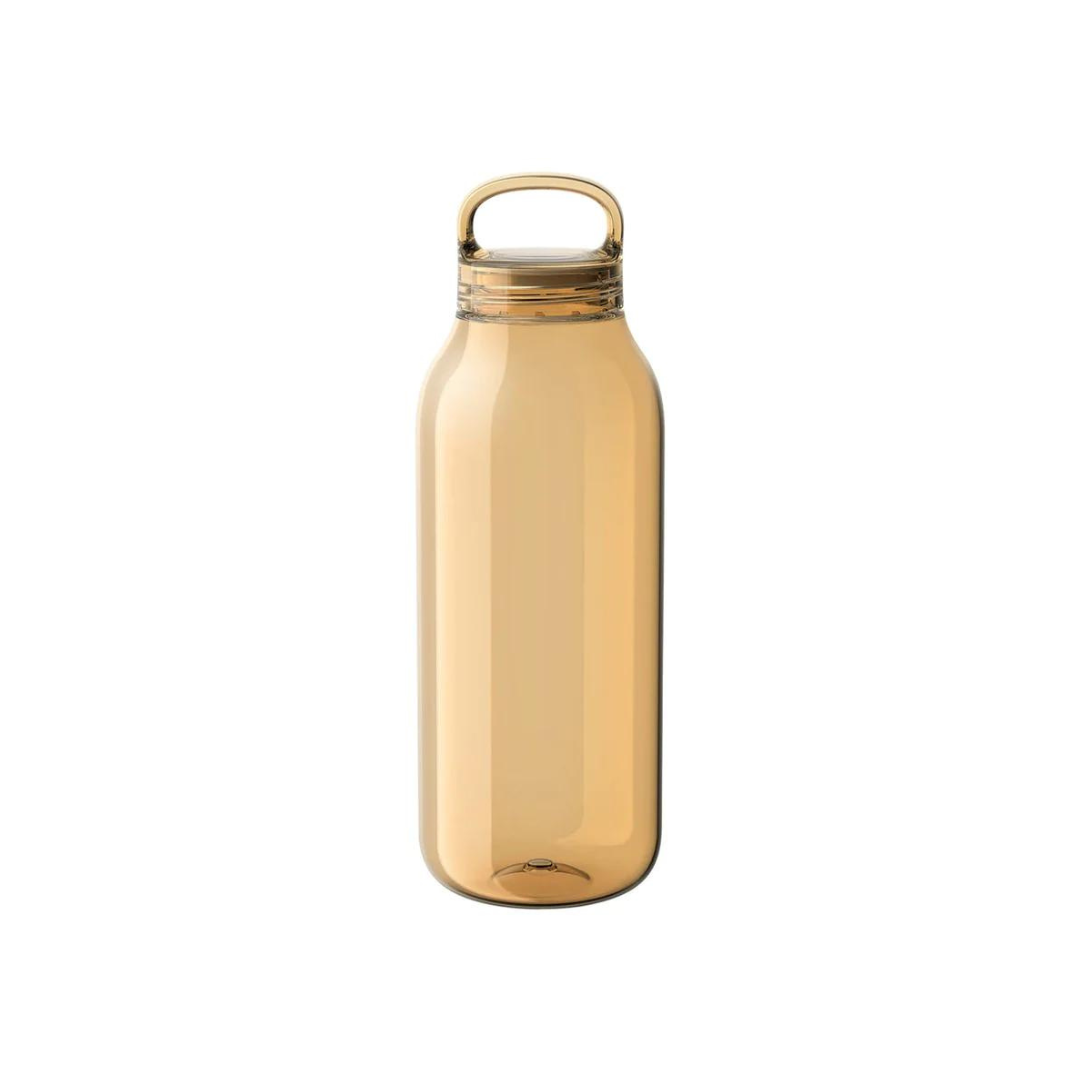 amber water bottle