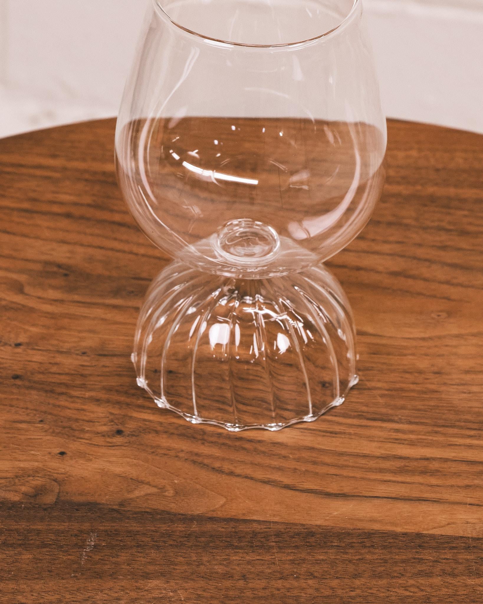 tutu red wine glass