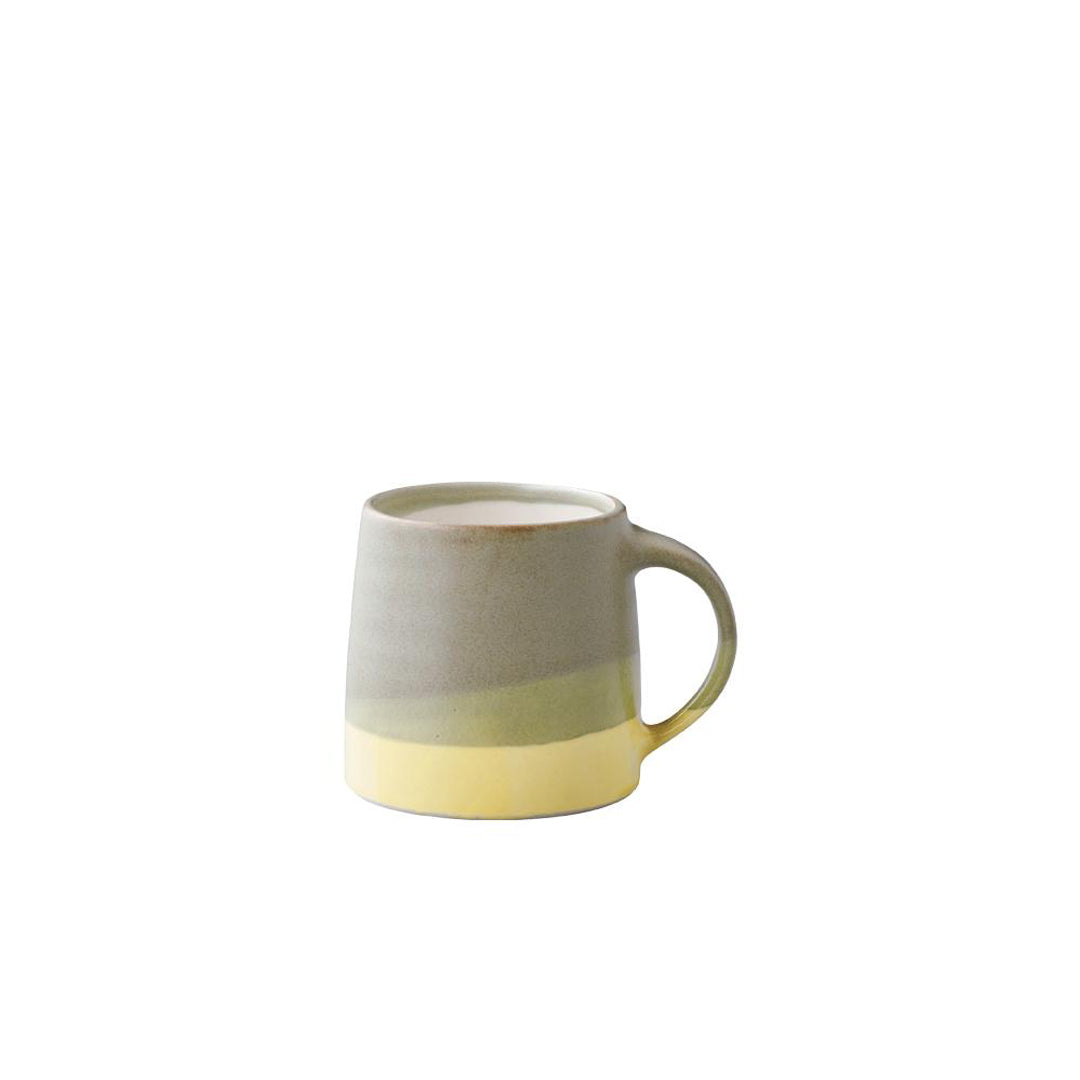 SCS Mug, 320ml, Moss Green & Yellow