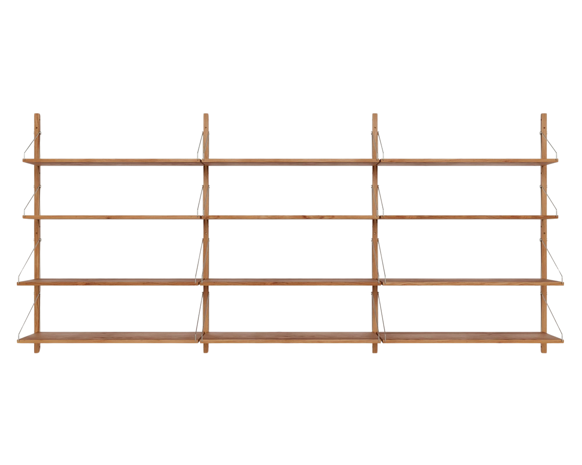 Shelf Library Triple Section