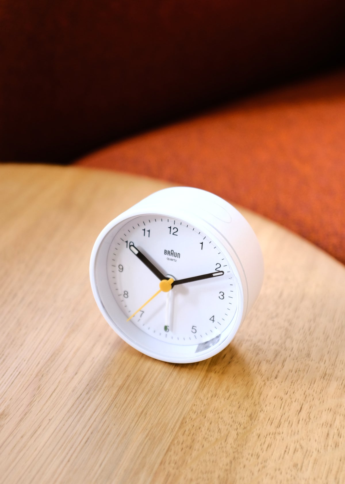 New year's resolution—wake up earlier