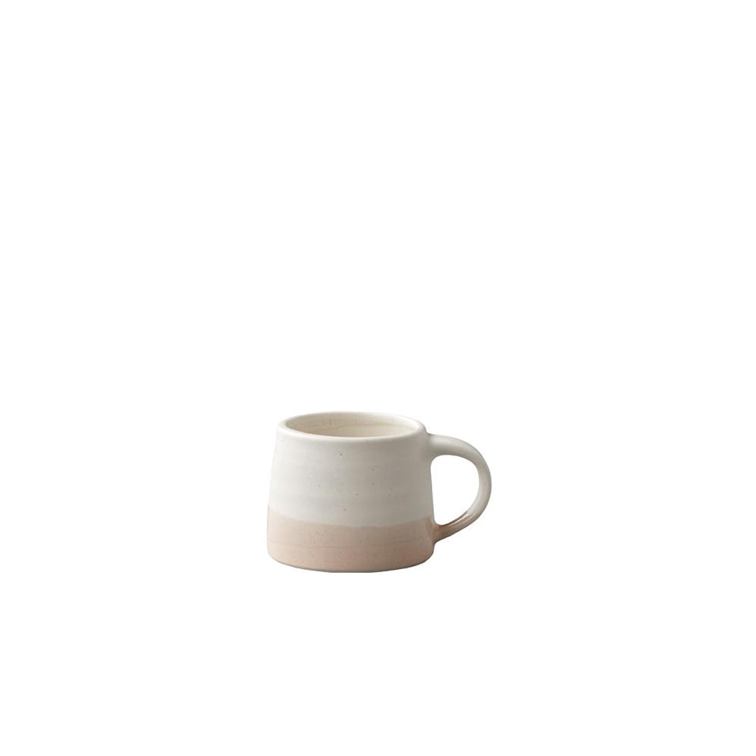 SCS Mug, 110ml, White & Pink Beige