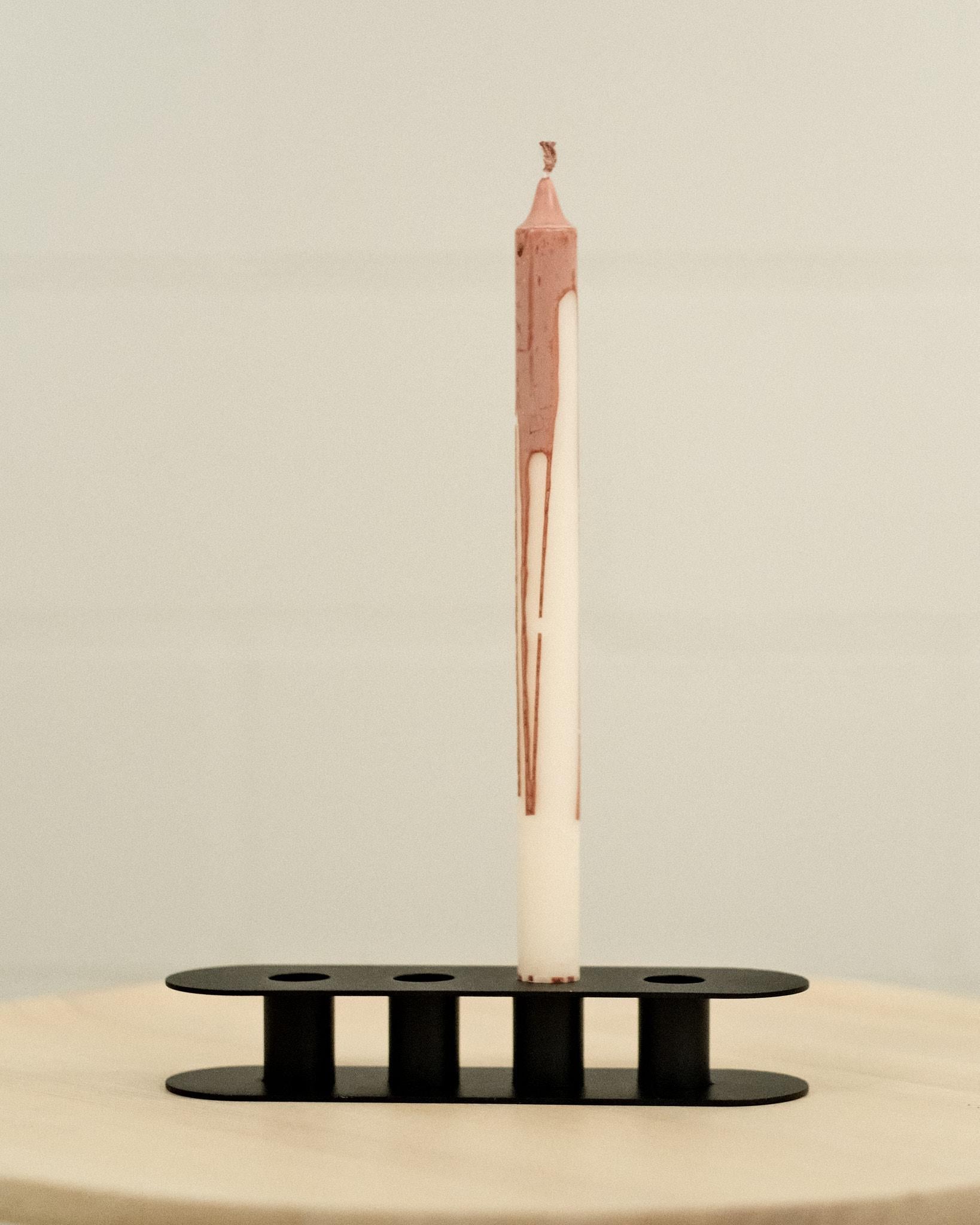 large quad candle holder