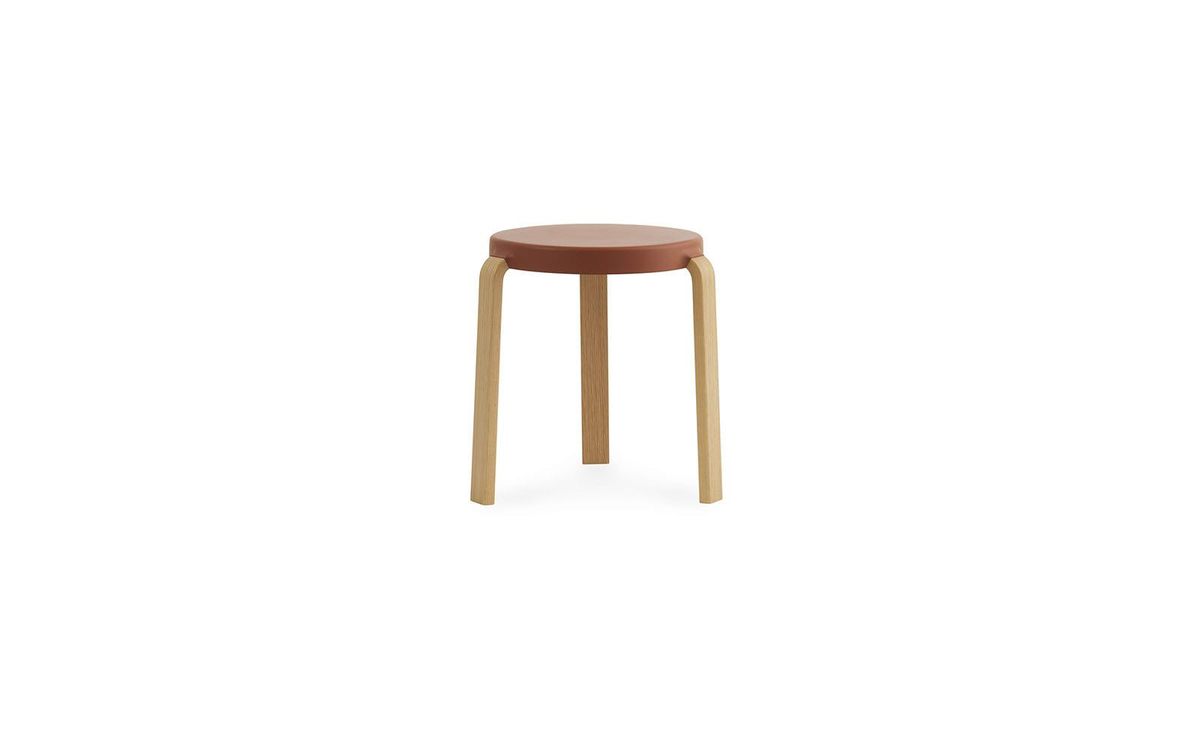 tap stool oak
